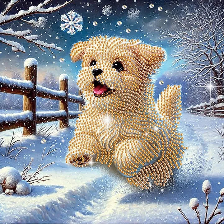 Winter Puppy