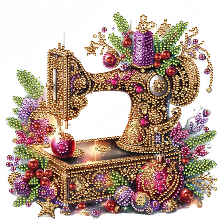 Christmas Sewing Machine