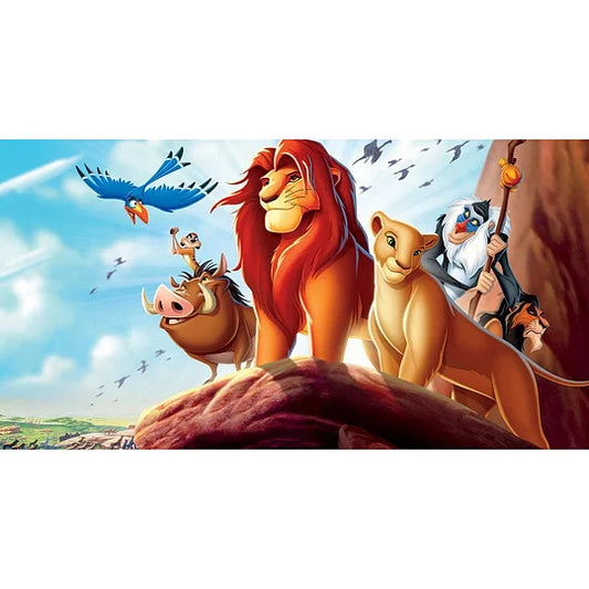 Cartoon Lion King