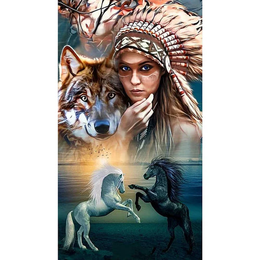 Indians And Wolves