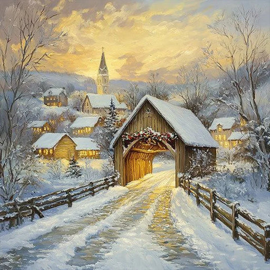 Snowy Village