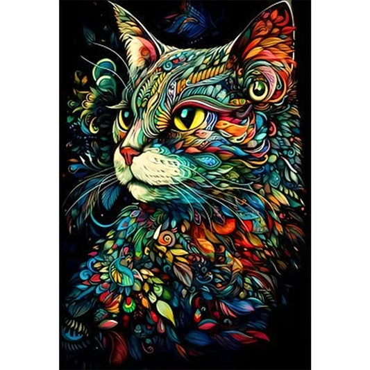 Colourful Cat