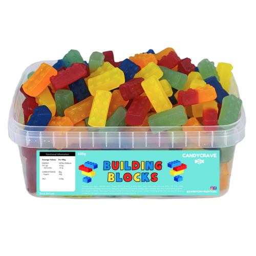 Candycrave Building Blocks Tub