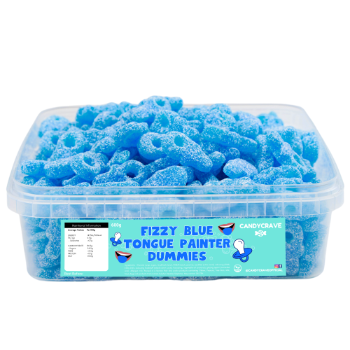 Candycrave Fizzy Blue Tongue Painter Dummies Tub