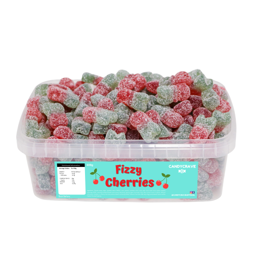 Candycrave Fizzy Cherry Cola Bottles Tub