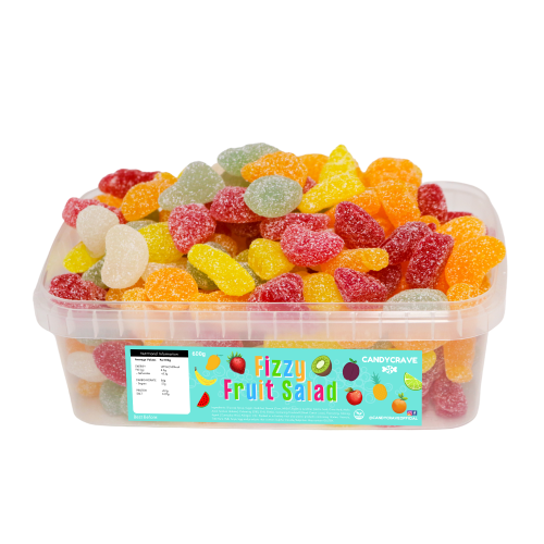 Candycrave Fizzy Fruit Salad Gums Tub