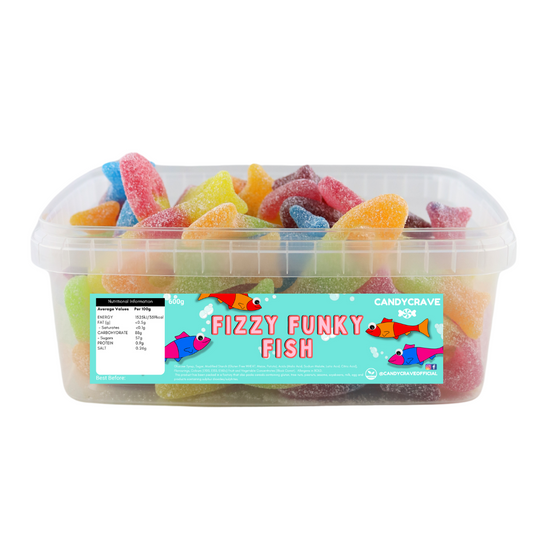 Candycrave Fizzy Funky Fish Tub