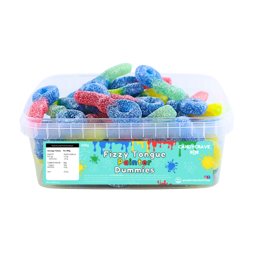 Candycrave Fizzy Tongue Painter Dummies Tub