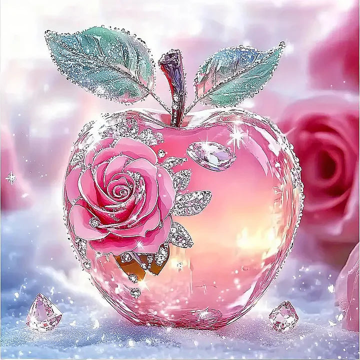 Crystal Apple Rose