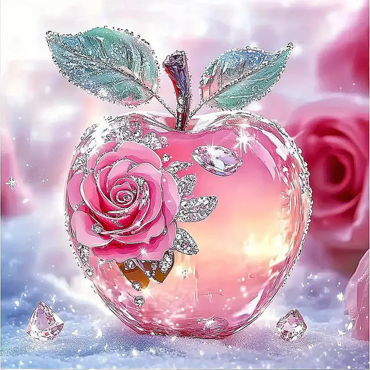 Crystal Apple Rose