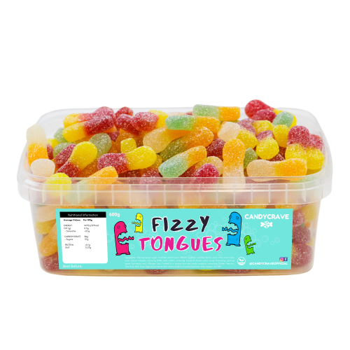 Candycrave Fizzy Tongues Tub