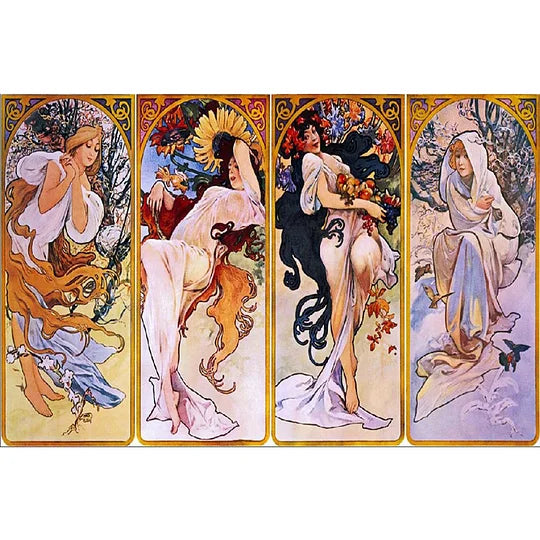 Art Illustration - Mucha