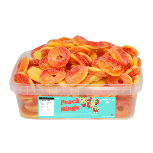 Candycrave Peach Rings Tub