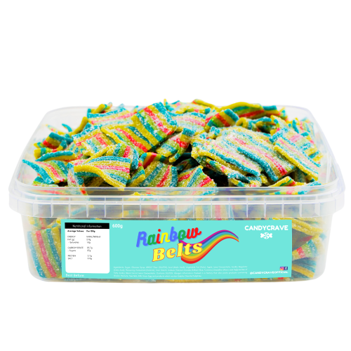 Candycrave Rainbow Belts Tub