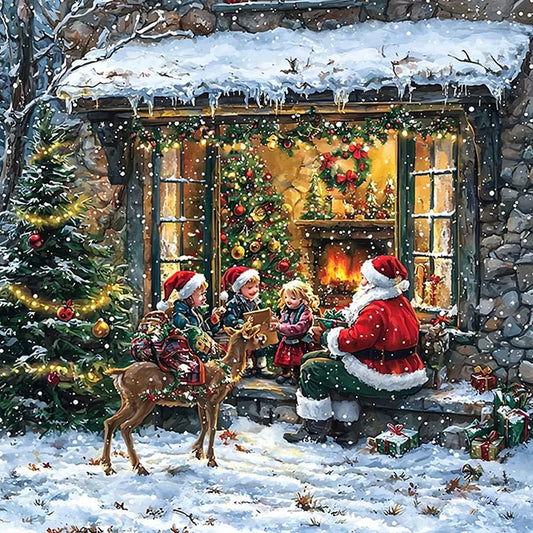Christmas Snow Scene