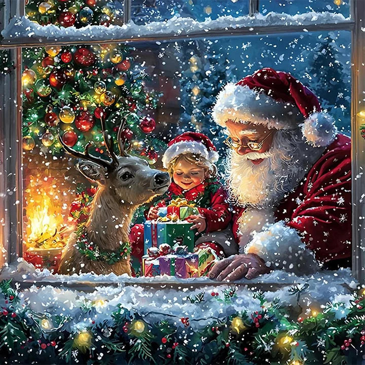 Christmas Snow Scene