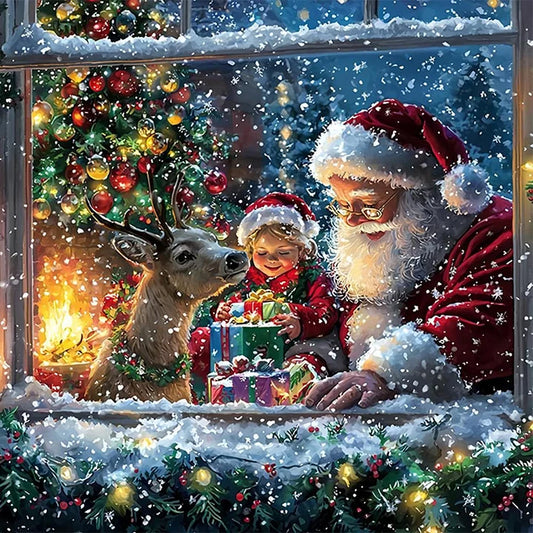 Christmas Snow Scene