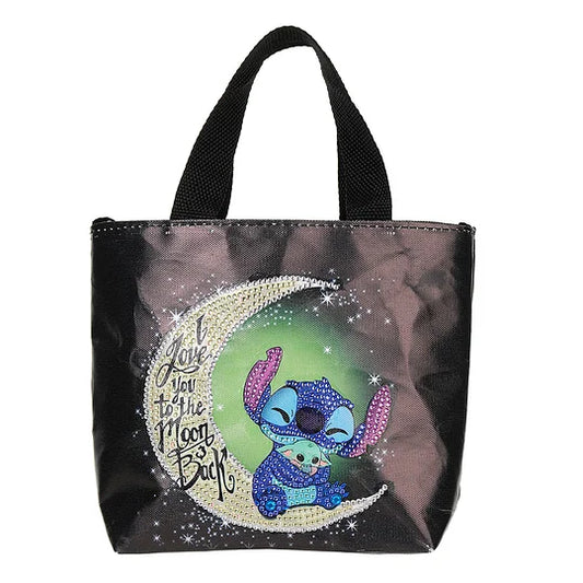 5D Diamond Painting Handbag DIY Canvas Cartoon Stitch Foldable Bags
