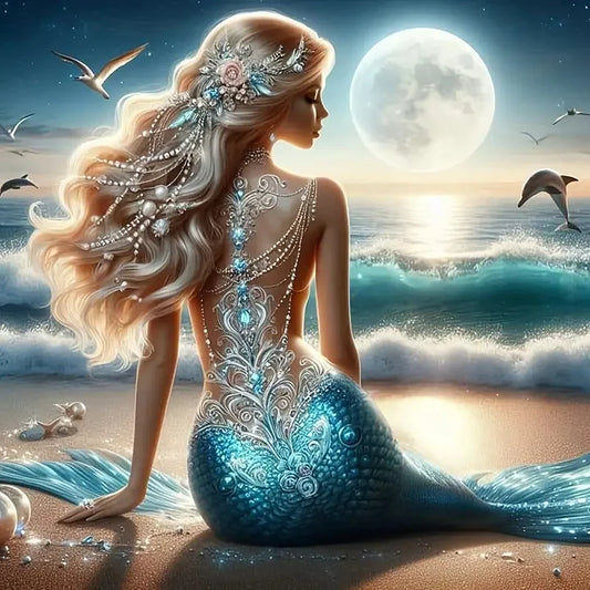 Mermaid Back View