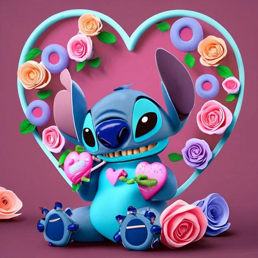 Cartoon Minifigure-Stitch