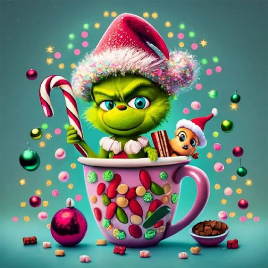 Christmas Green Monster