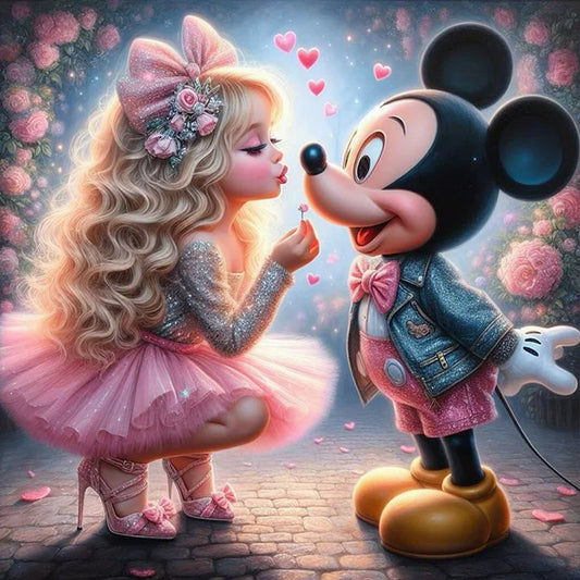 Girl And Mickey