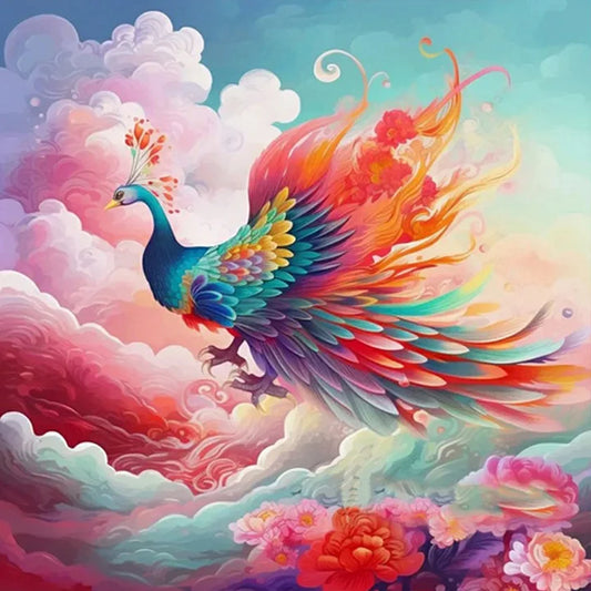 Take Off Peacock Phoenix