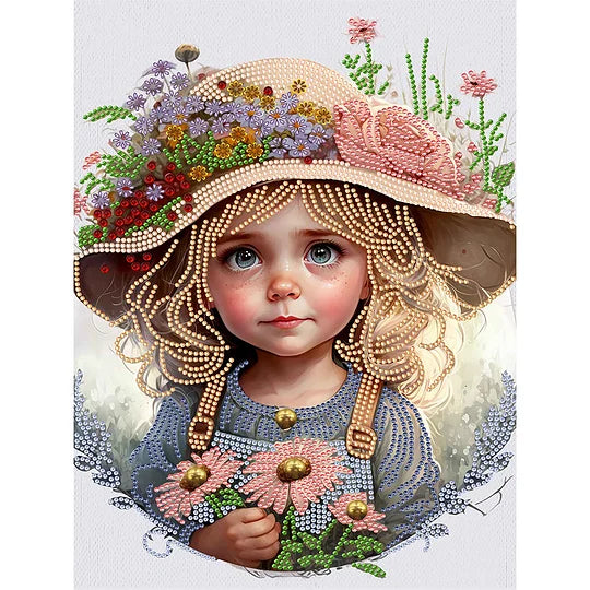 Flower Hat Girl