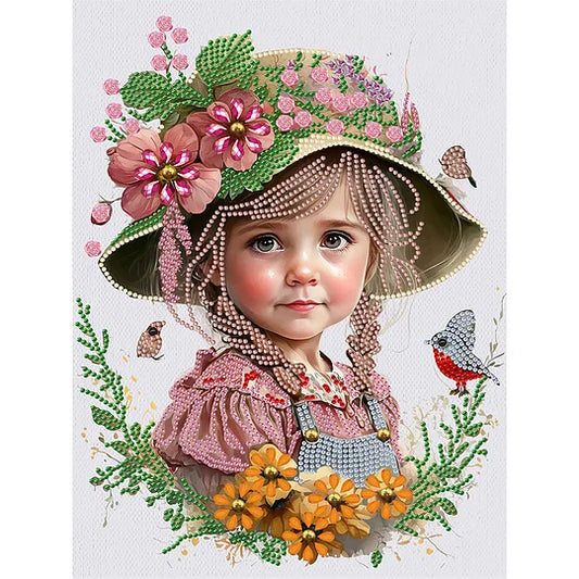 Flower Hat Girl