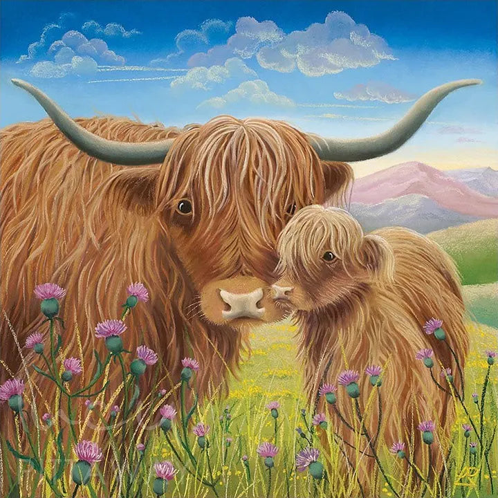 Cow 30x30cm(Canvas)