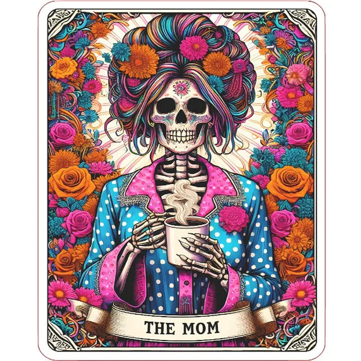 Skeleton Horror Tarot