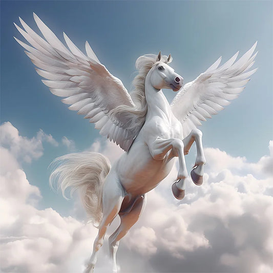 Angel White Horse