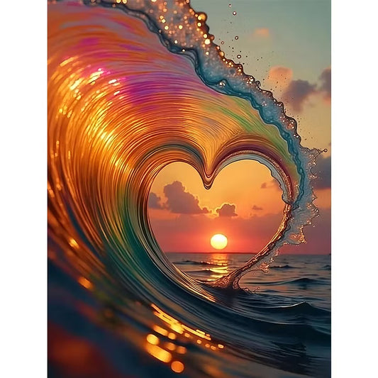 Heart Shaped Waves