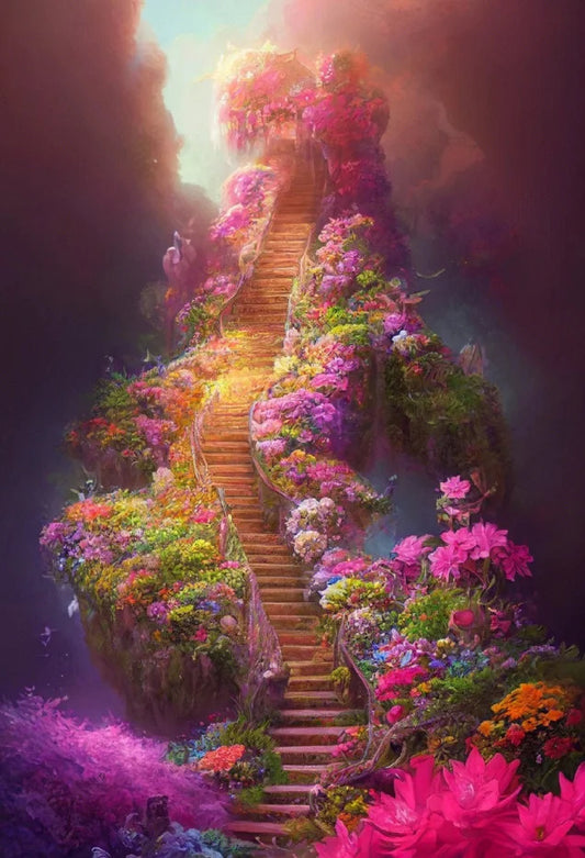 Fantasy Flower Ladder