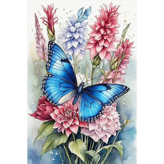 Butterfly And Flower