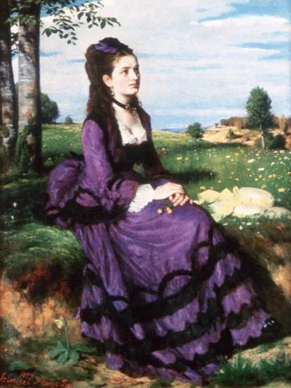 Lady in Violet