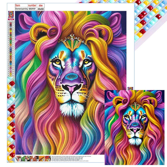 Colorful Lion