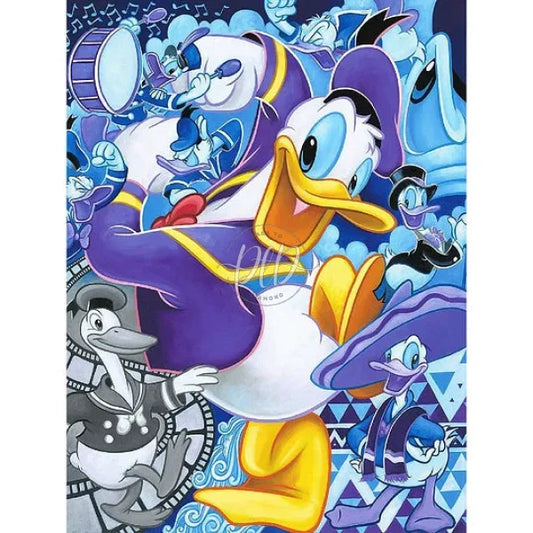 Donald Duck 30*40Cm(Canvas) Full Round Drill Diamond Painting