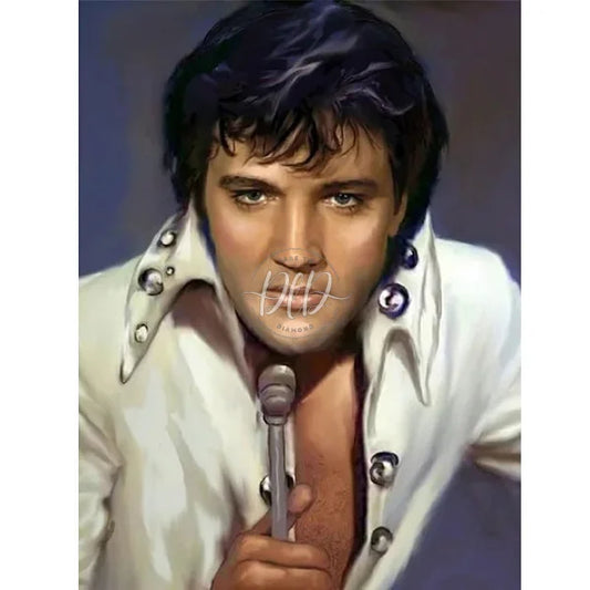 Elvis Presley 30*40Cm(Canvas) Full Round Drill Diamond Painting