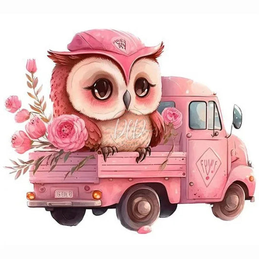Owl On Truck