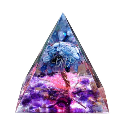 5Cm Orgonite Pyramid Orgone Energy Converter Crystal Stone Heal Chakra (D)