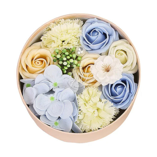 Artificial Soap Rose Flower Bouquet