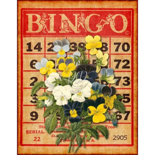 Bingo Pansy Bouquet