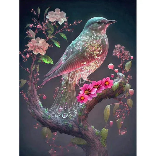 Bird On Dreamy Branch