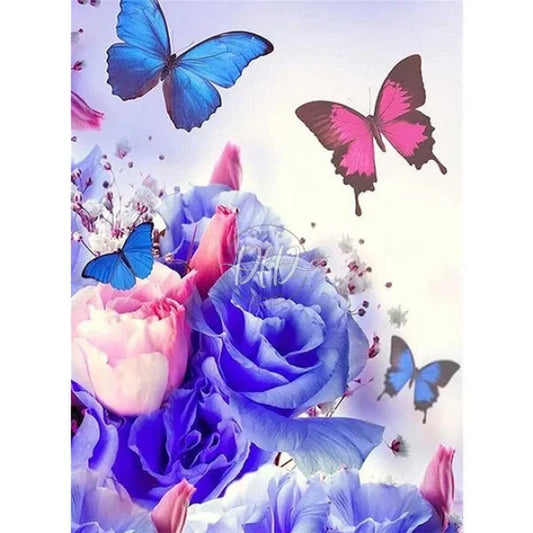 Blue Rose Butterfly