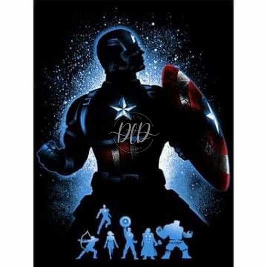 Captain America Silhouette