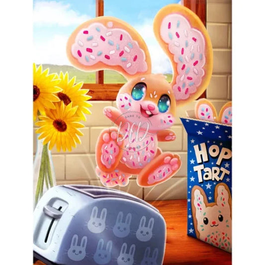 Cartoon Biscuit Bunny