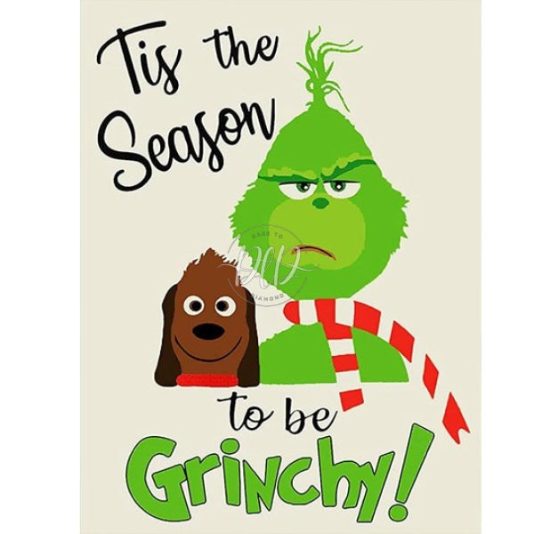 Cartoon Grinch Resin