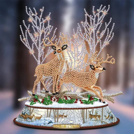 Christmas Elk Ornaments