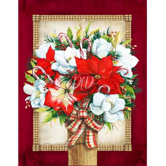 Christmas Poinsettia Bouquet